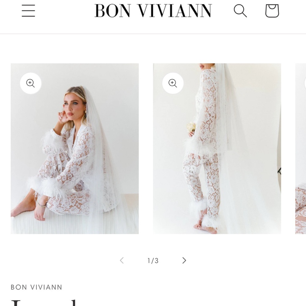 Wedding pajamas